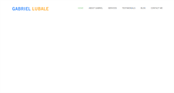 Desktop Screenshot of gabriellubale.com